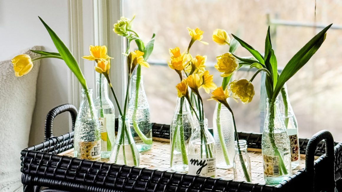 Flower Arranging Station Ideas for Vases, Stems, and Easy Cleanup